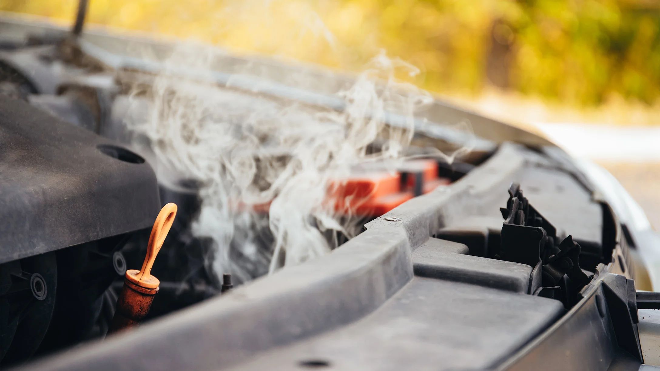 Que hacer si se calienta el auto